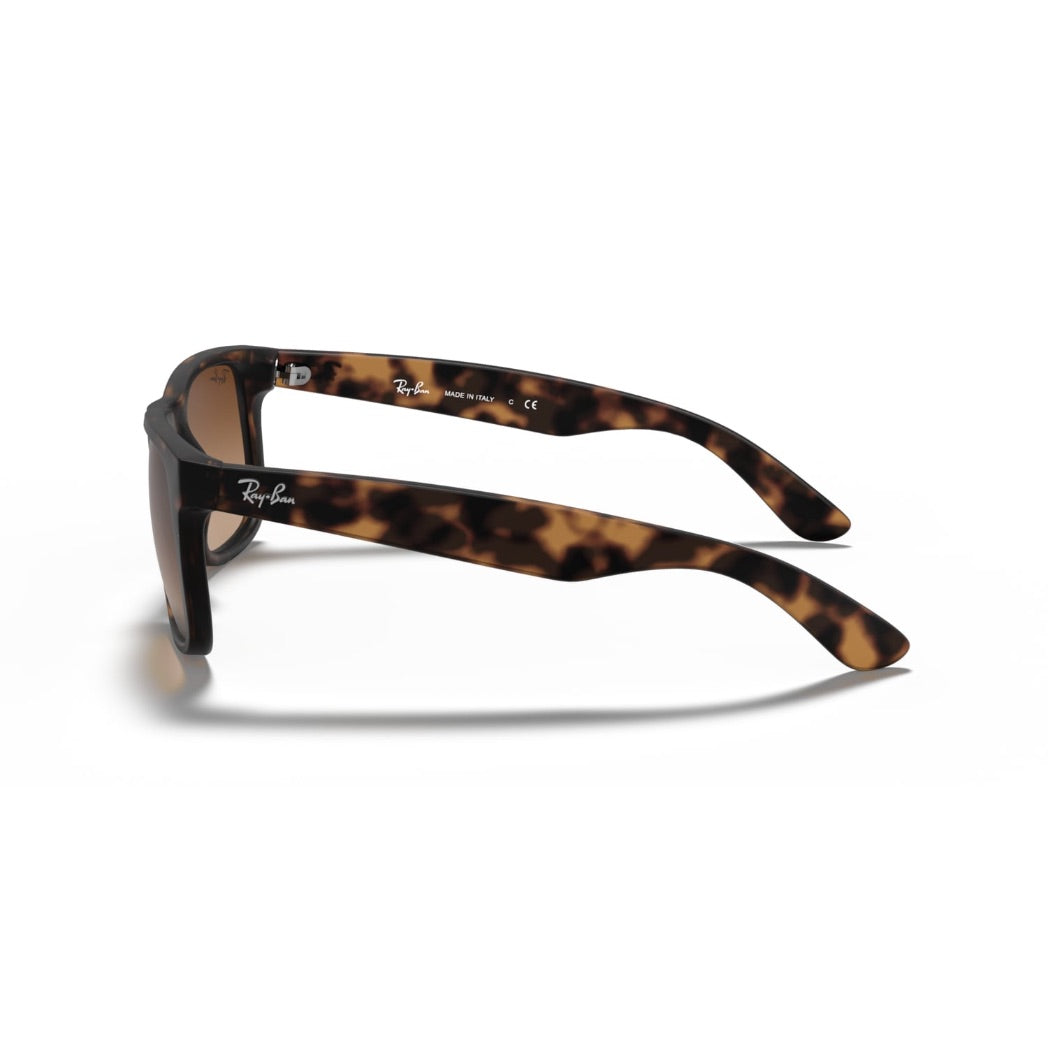 RAYBAN - JUSTIN | Rubber Light Havana w/ Brown Gradient