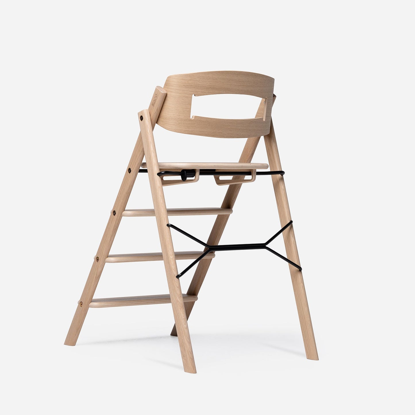 KAOS Klapp High Chair - Oak