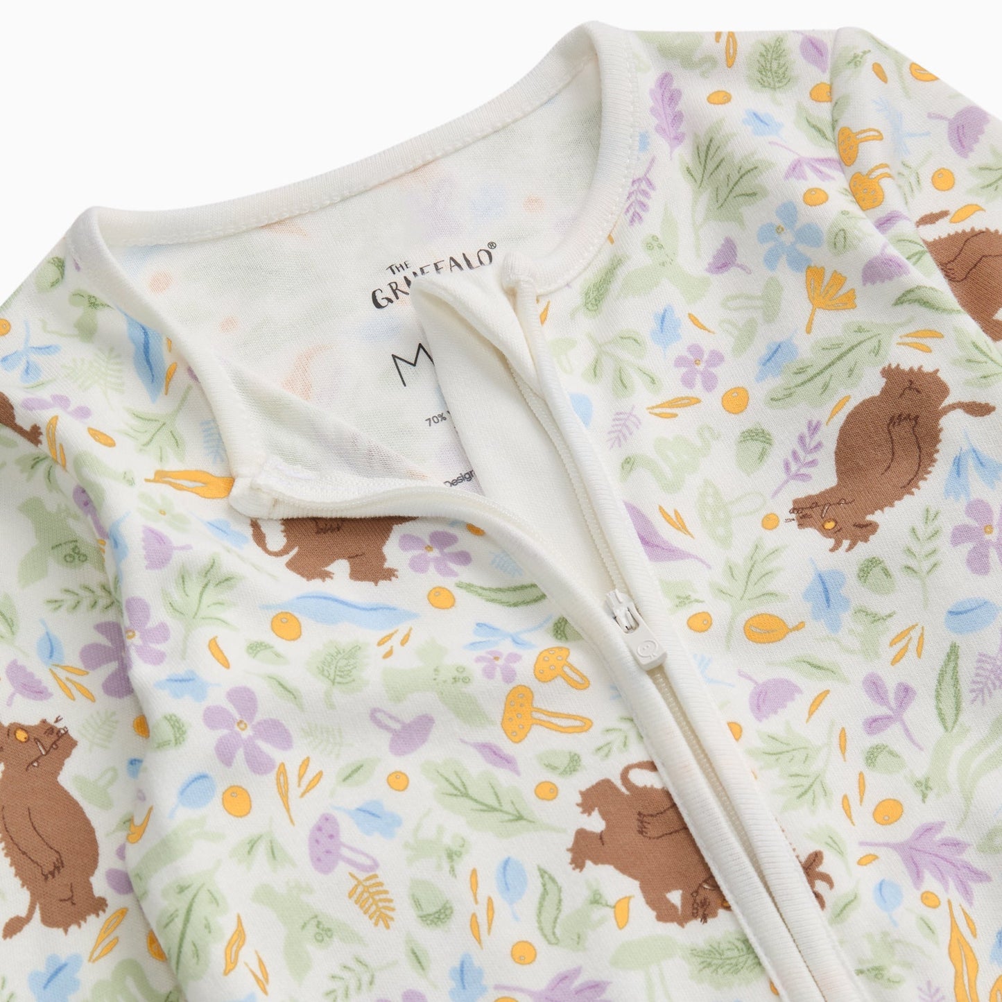 Gruffalo Woods Clever Zip Sleepsuit