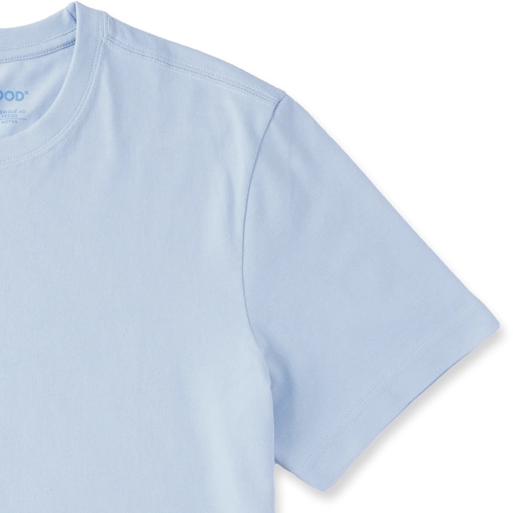 LIFE IS GOOD - MENS CRUSHER TEE | Jake Not Working Glacier Blue