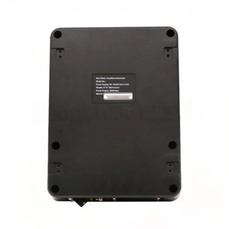 10-inch car subwoofer, 600-watt high-power aluminum alloy speaker, under-seat bass unit modification, ultra-thin amplifying subw