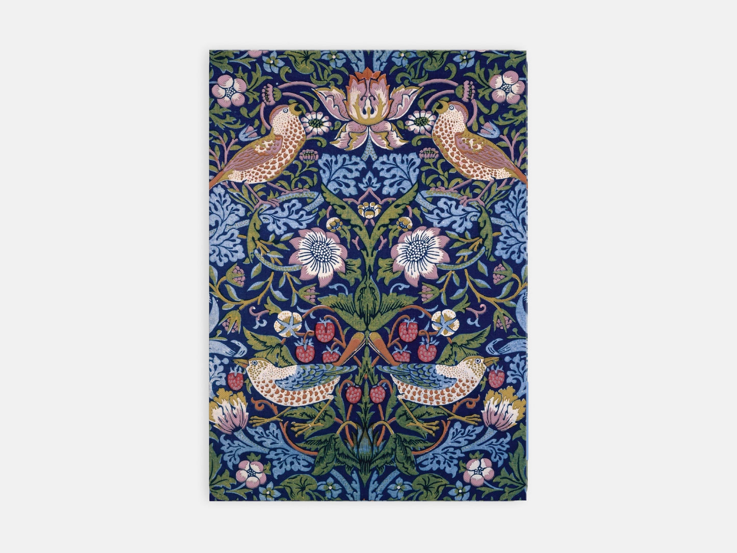 William Morris Strawberry Thief Embroidered B5 Journal