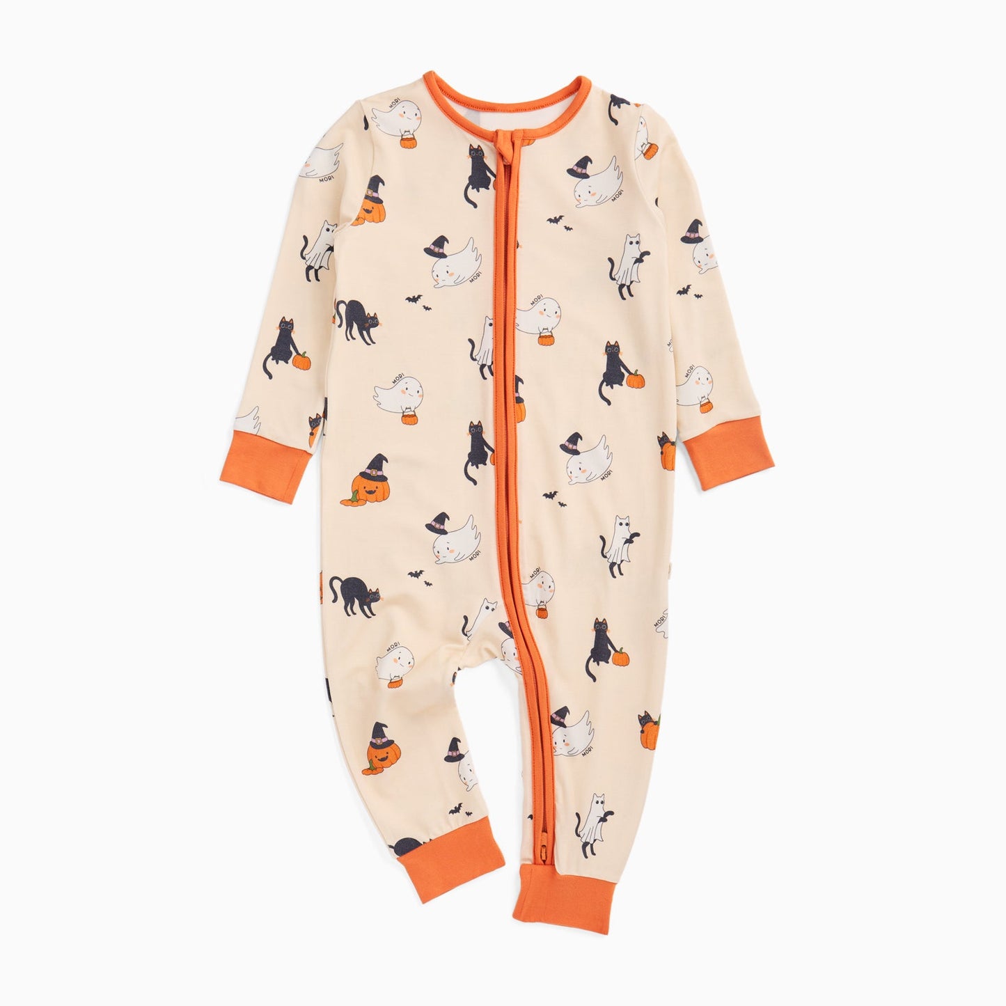 Halloween Hugs Clever Zip Sleepsuit