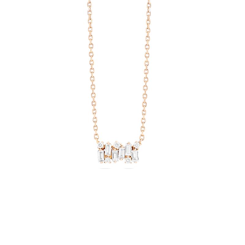 Small Shimmer Bar Necklace