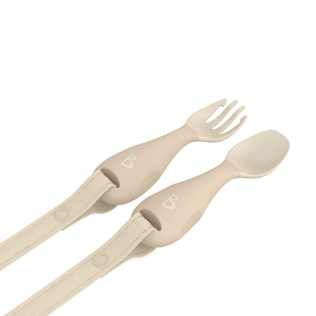 Bibado Handi No Drop Baby Cutlery - Fawn