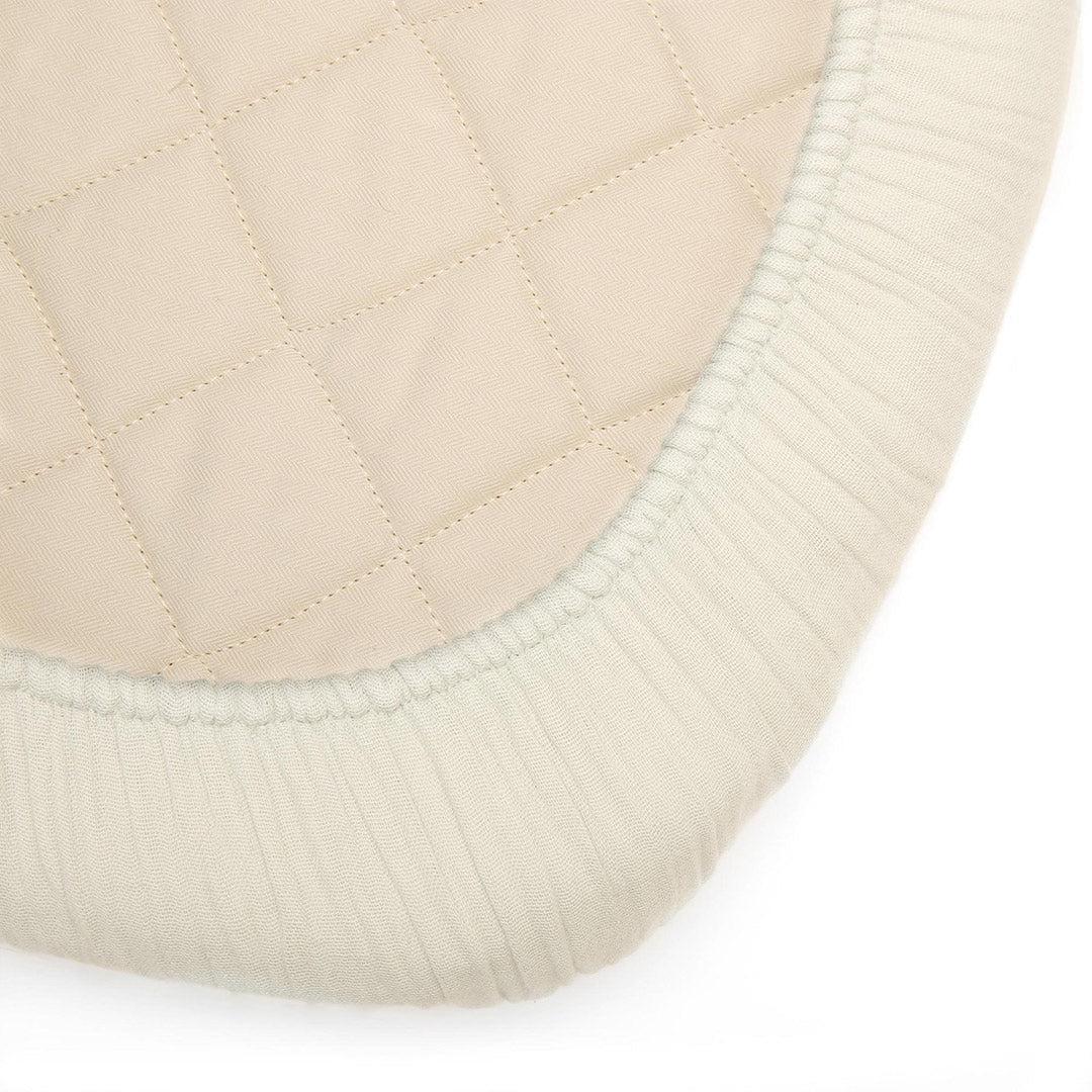 Charlie Crane KUMI Crib Fitted Sheet - Milk