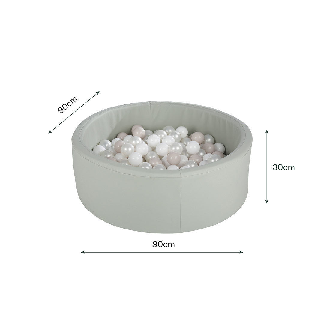 CuddleCo Ball Pit with Balls - Sea Salt