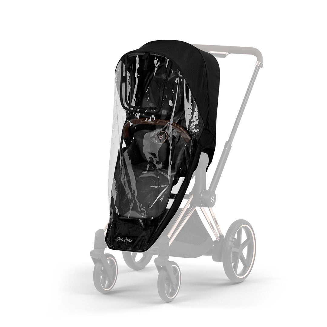 CYBEX e-PRIAM Pushchair & Fold Cot - Comfort - Cozy Beige/Black