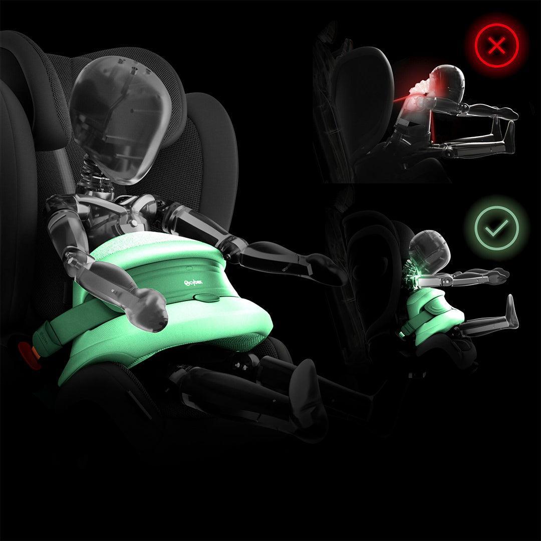 CYBEX Pallas G3 Plus i-Size Car Seat - Moon Black