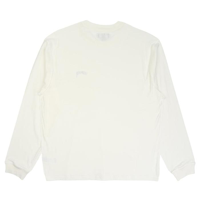 Lazy LS Tee - White