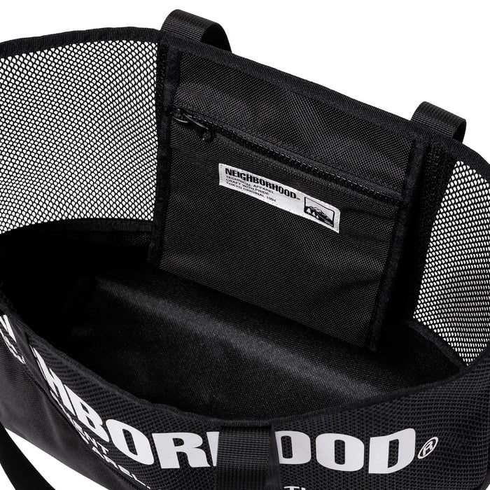 Mesh Tote Bag - Black