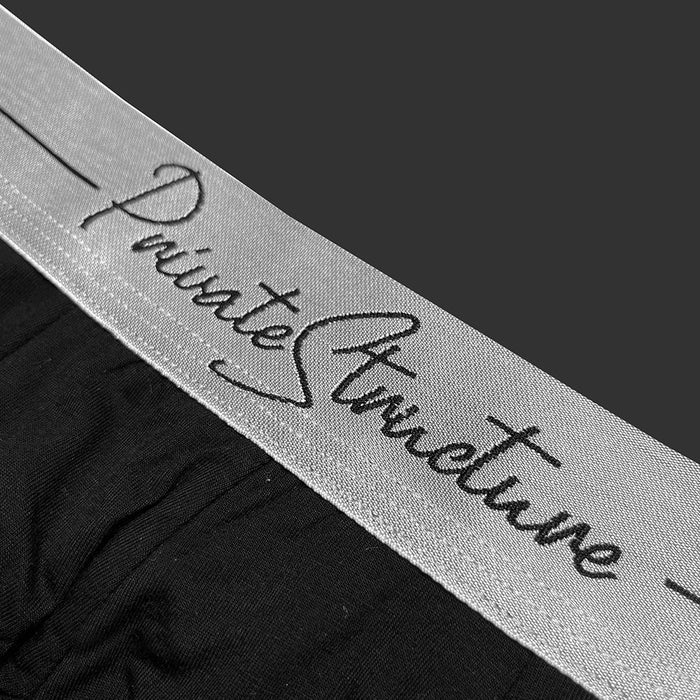 Tencel Hipster Underwear - White Mix Velvet Black - | Private Structure - | MAD Lifestyle