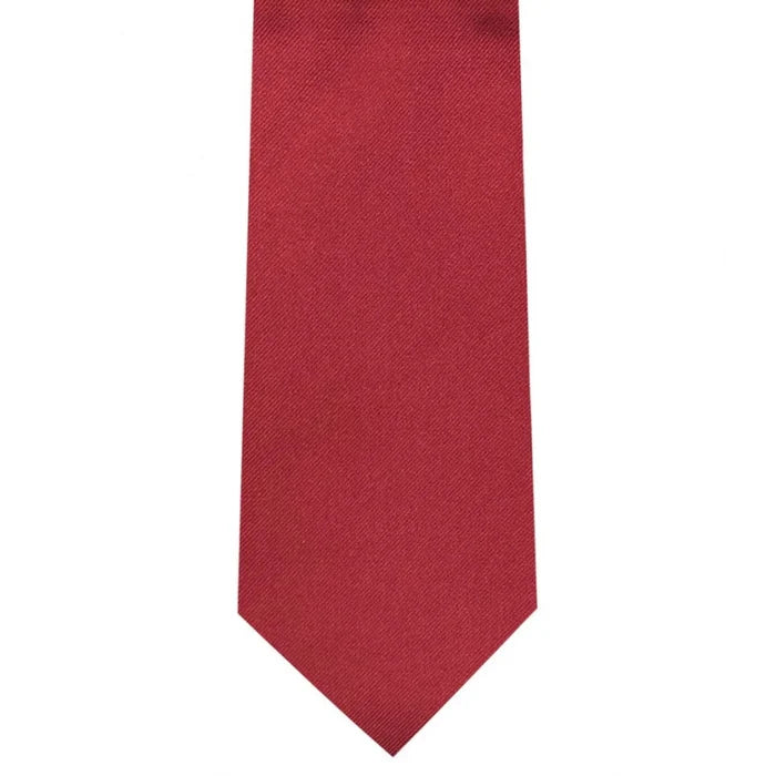 True Red Slim 2.25 inch Tie - KCT Menswear