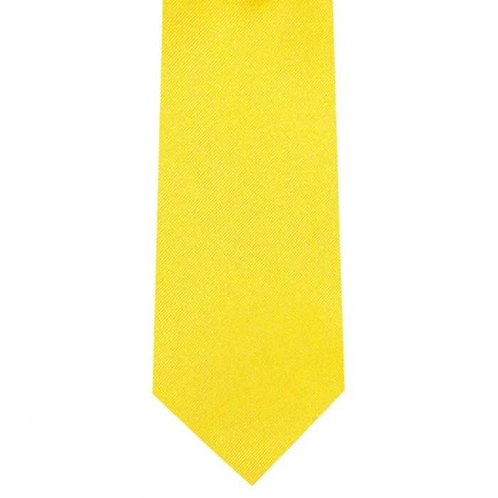 Yellow Slim 2.25 inch Tie - KCT Menswear