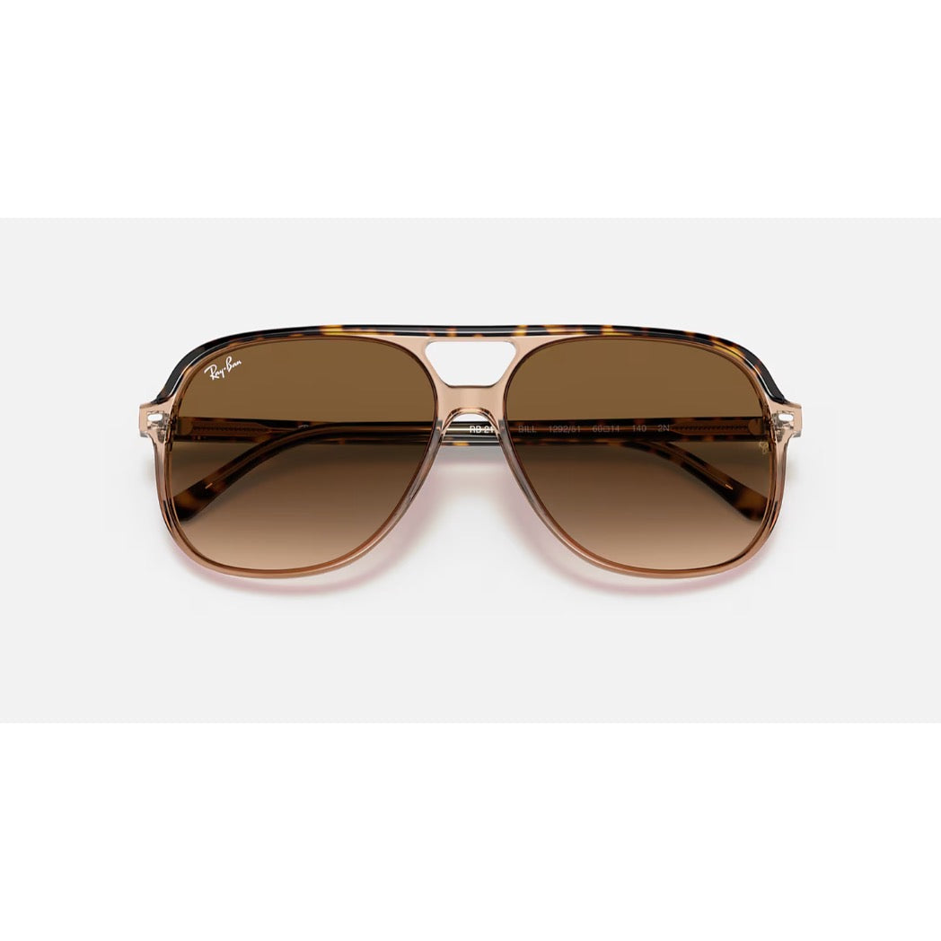 RAYBAN - BILL | Havana on Transparent Brown w/ Gradient Brown
