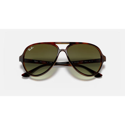RAYBAN - CATS 5000 | Light Havana w/ Green Gradient