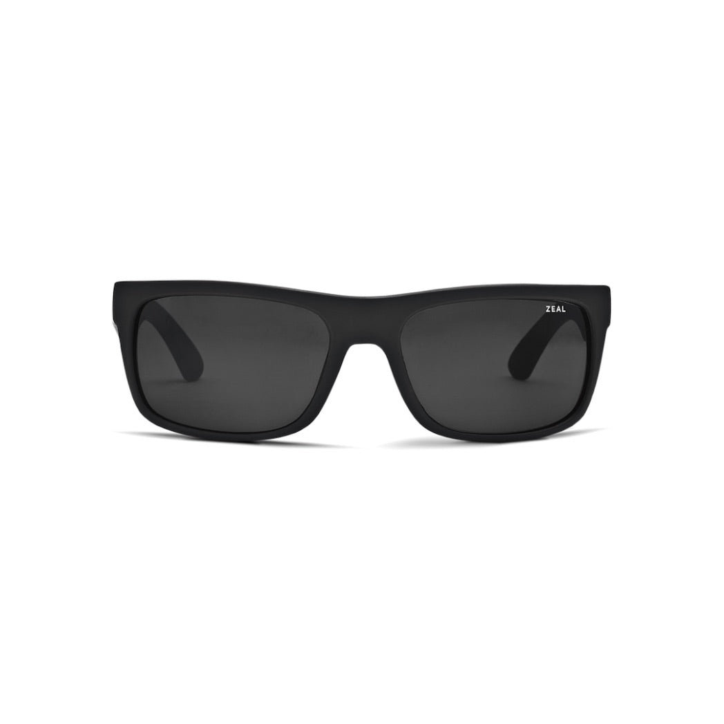 ZEAL OPTICS - ESSENTIAL | Matte Black w/ Grey
