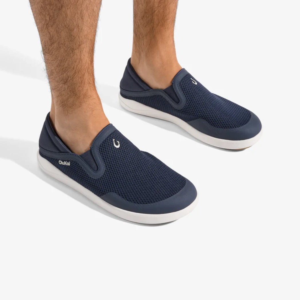 OLUKAI - MOKU SLIP-ON (MENS) | Trench Blue