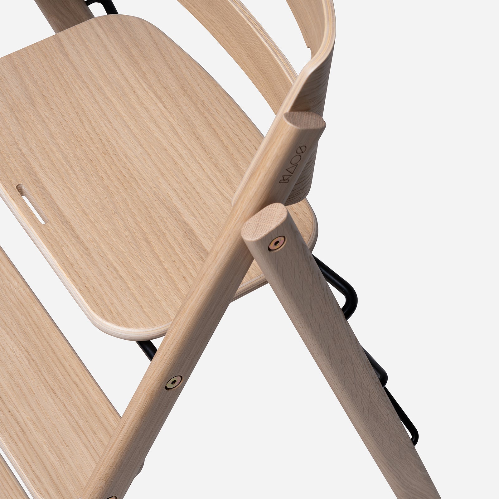 KAOS Klapp High Chair - Oak