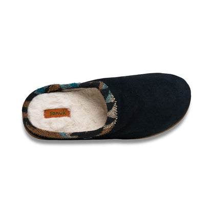 SANUK - CLOUD LOUNGER (MENS) | BLACK SUEDE