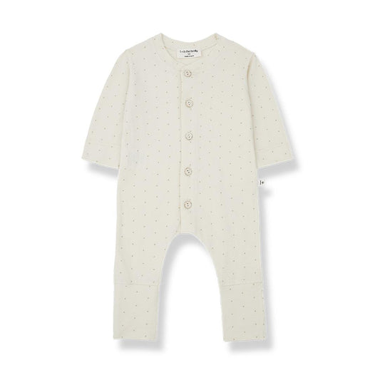 1+ in the family Alfons Jumpsuit - Ecru