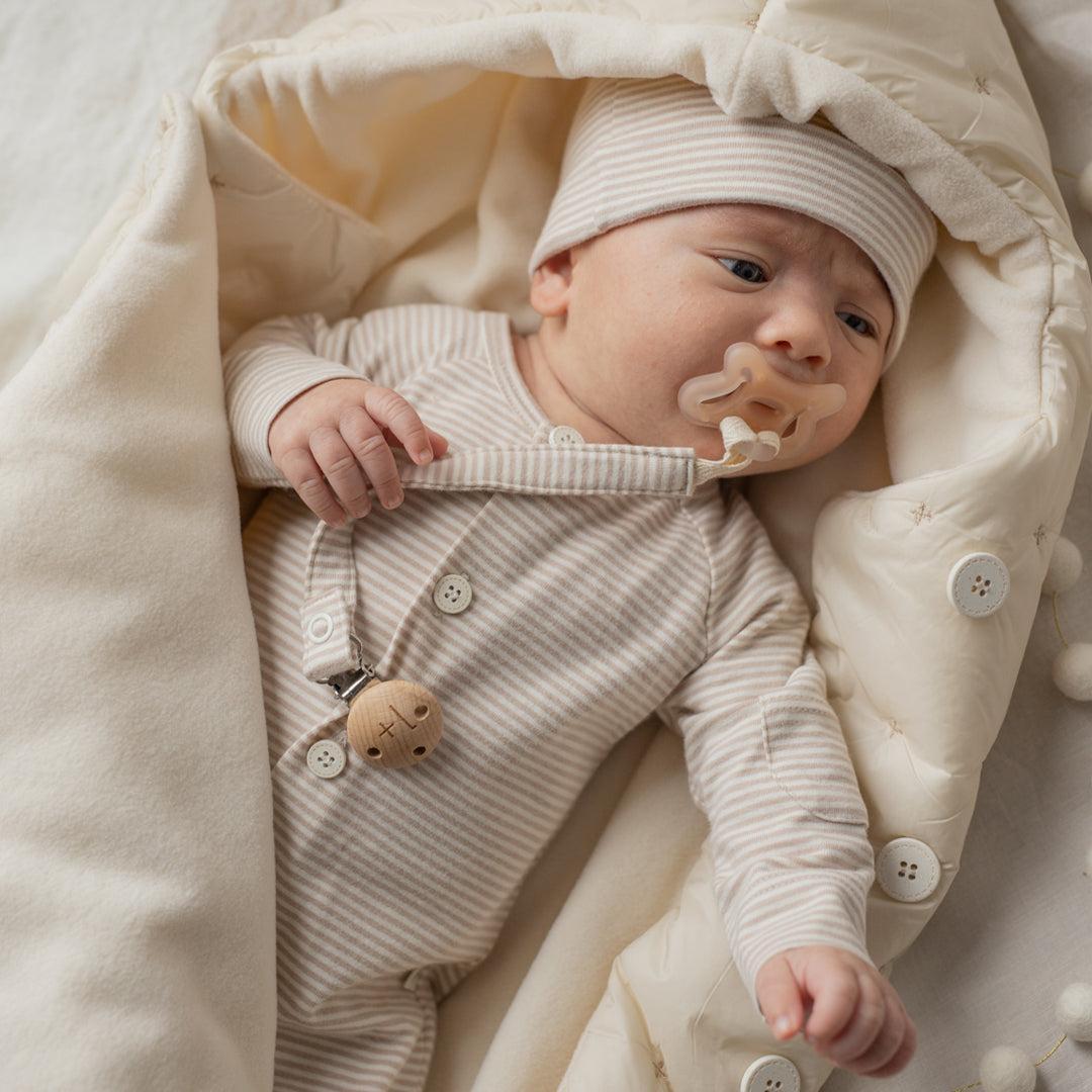 1+ In The Family Philipe Jumpsuit w/feet - Beige