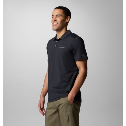 COLUMBIA - TECH TRAIL POLO | Black