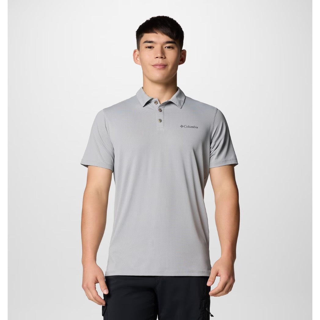 COLUMBIA - TECH TRAIL POLO | Columbia Grey