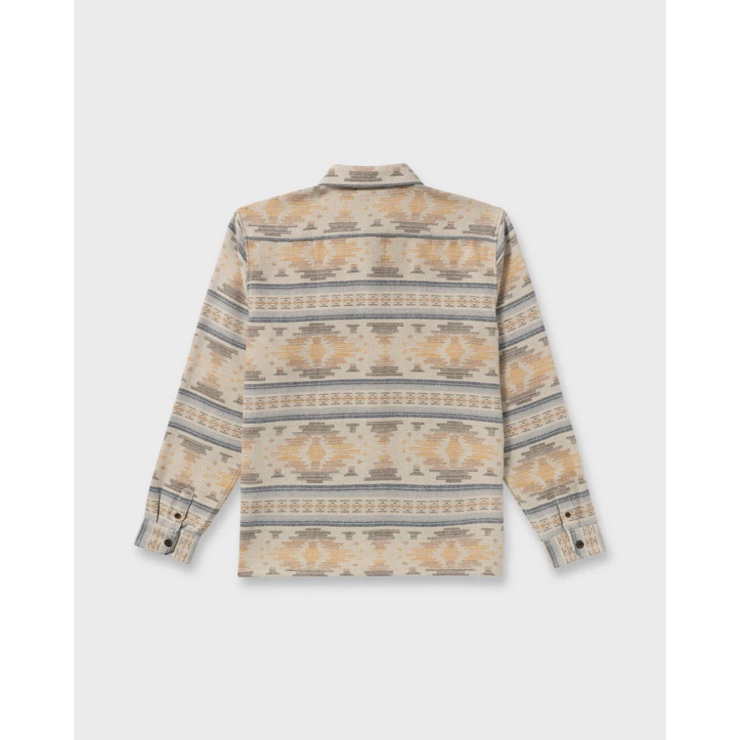 BILLABONG - OFFSHORE JACQUARD LONG SLEEVE FLANNEL SHIRT | SAND
