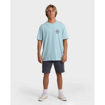 BILLABONG - HOLLOW PREMIUM SS TEE | Dusty Blue