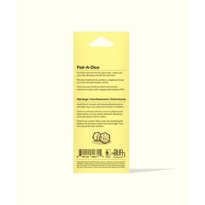 SUN BUM - Beach Original Scent Air Freshener | Dice