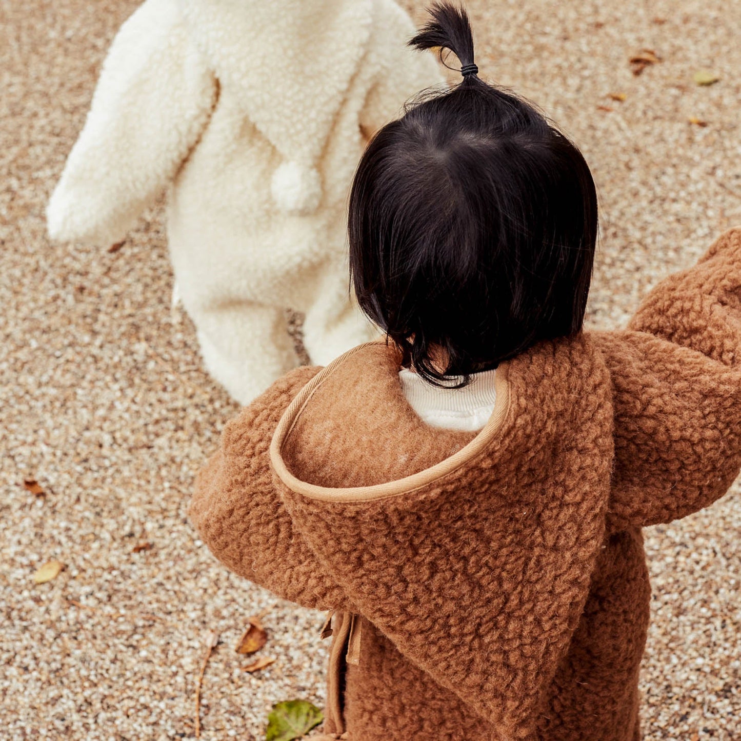 BINIBAMBA Merino Wool Snugglesuit - Milk