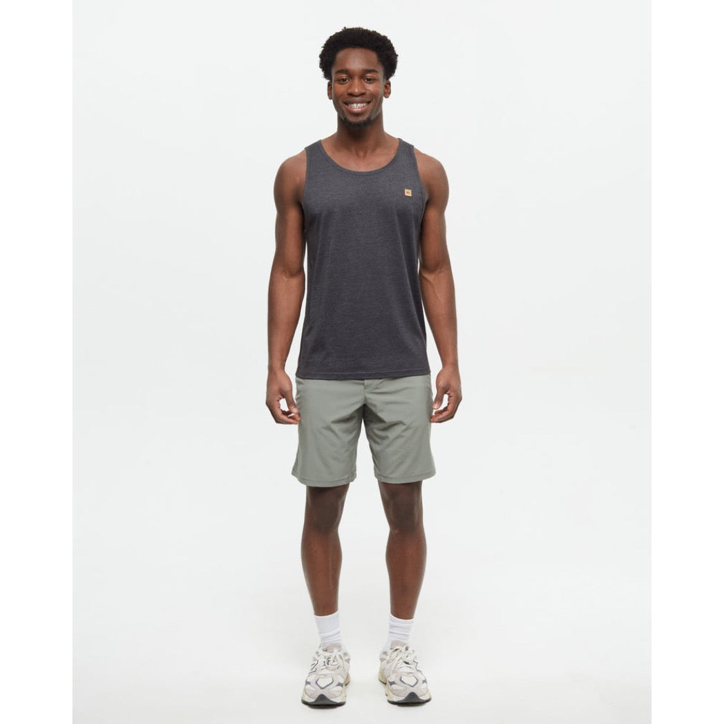 TENTREE - PENDER TANK | Meteorite Black Heather