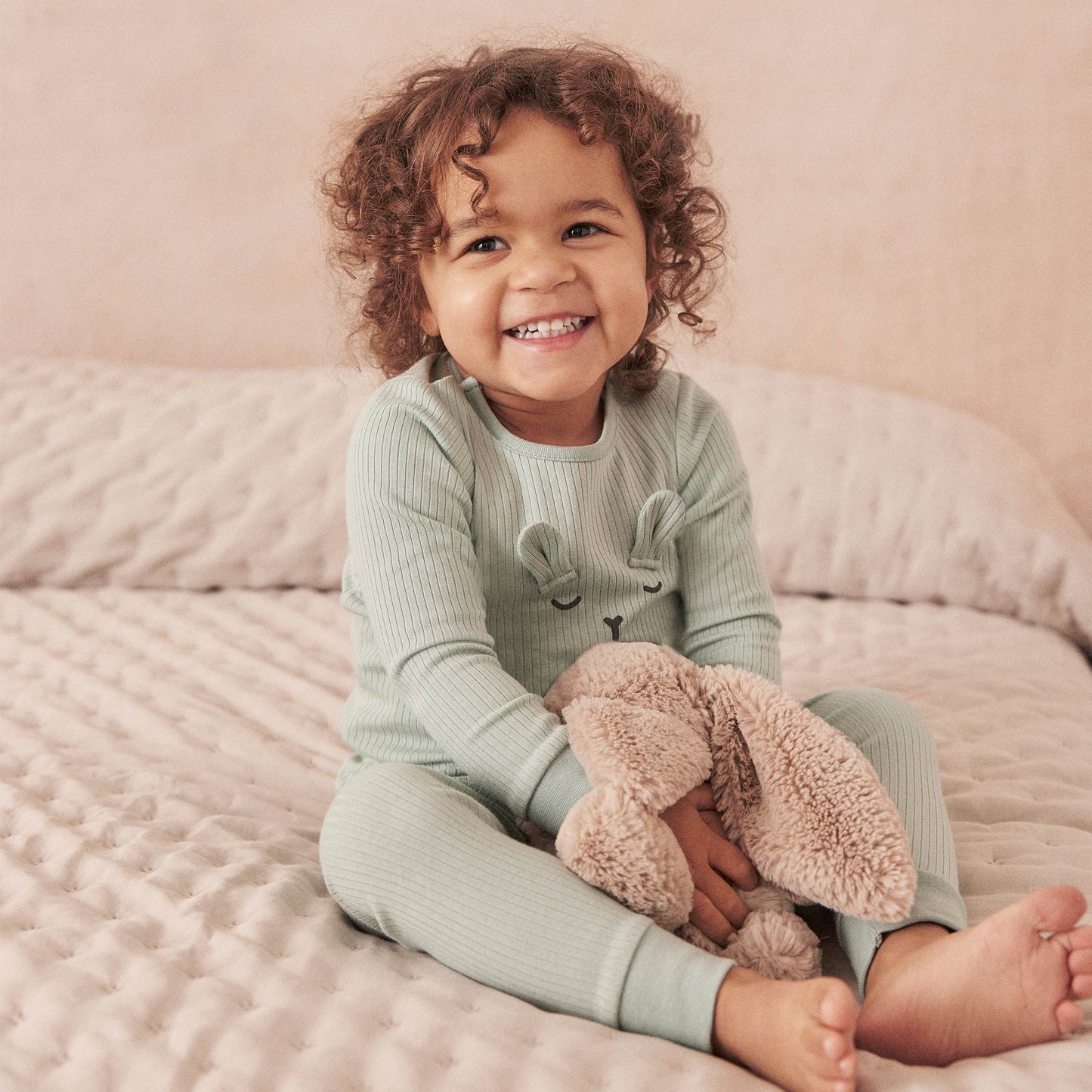 Bunny Ribbed Pyjamas
