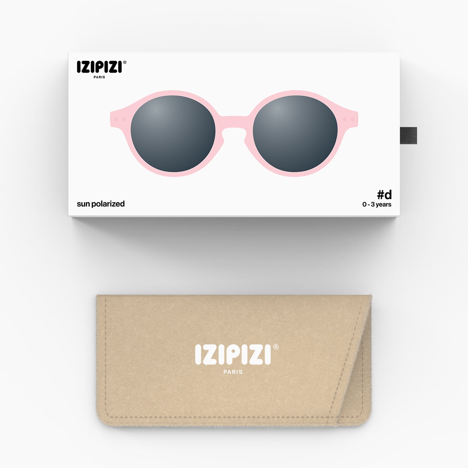 IZIPIZI Baby Sunglasses - Pastel Pink