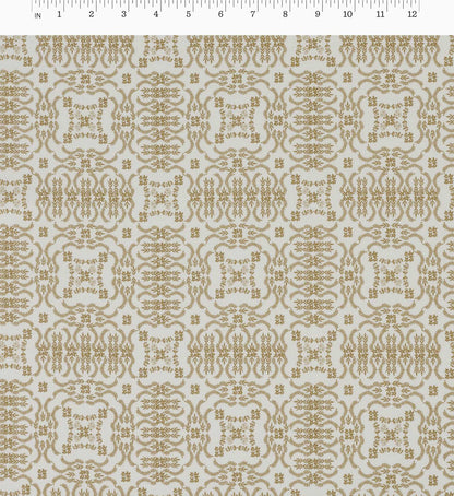 Heritage Cotton Fabric - Cream