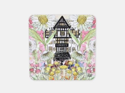 Liberty In Full Bloom Drinks Coaster