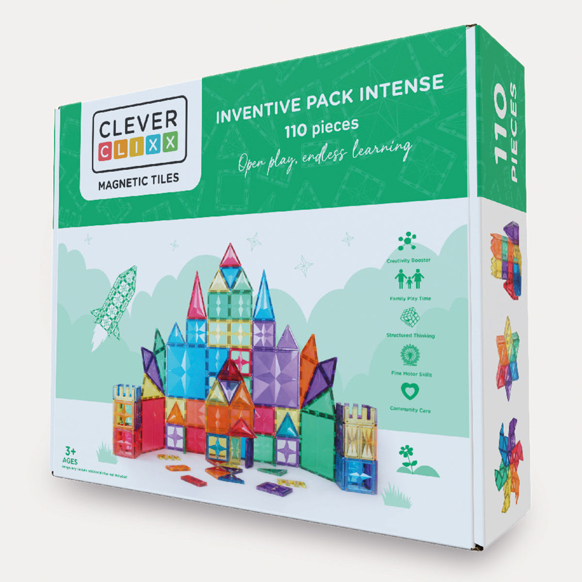Cleverclixx Inventive Pack Intense 110 Pieces