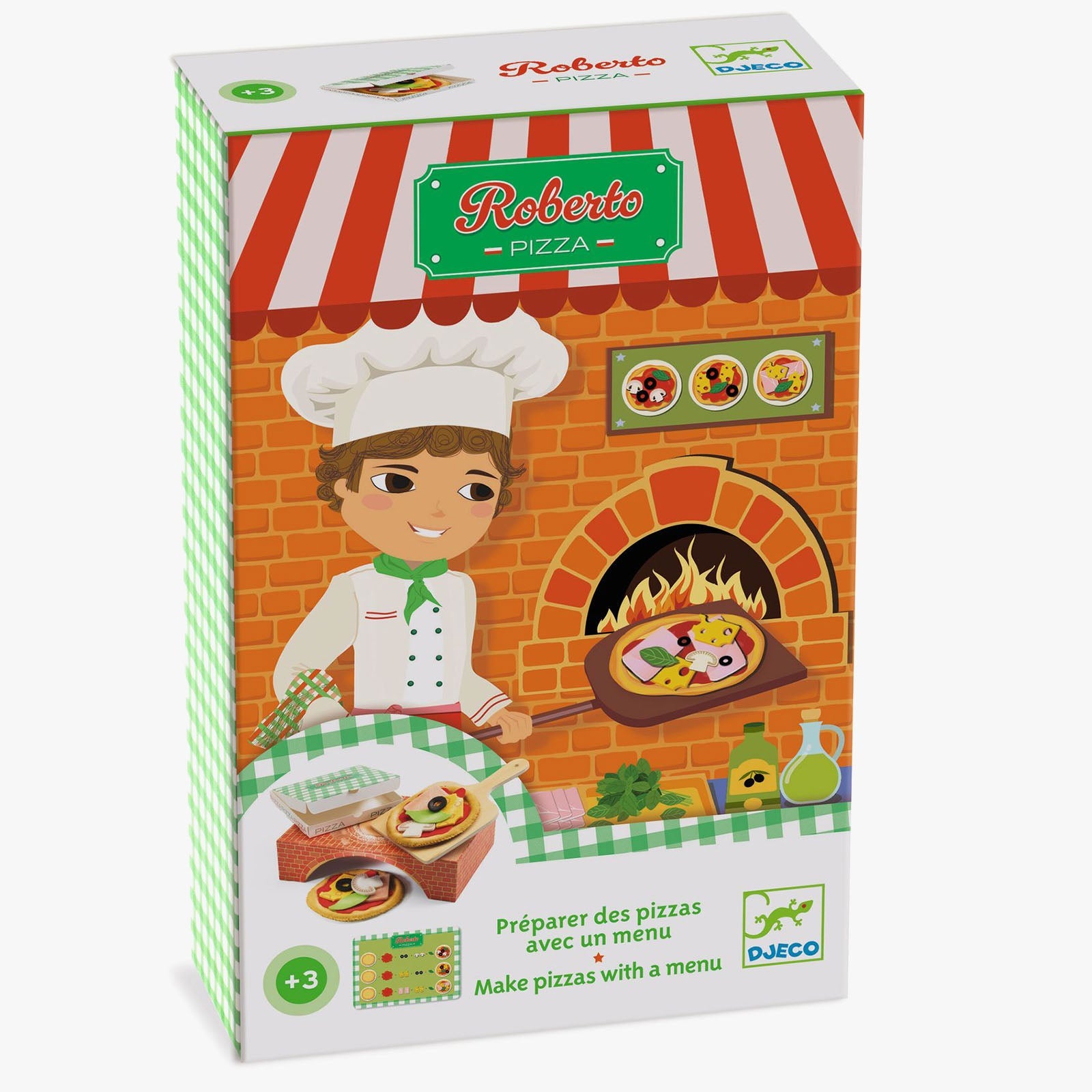 Djeco Roberto Pizza Set
