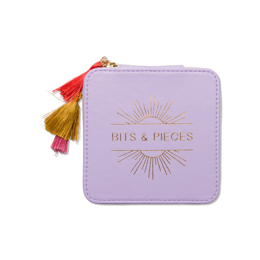 "Bits & Pieces" -Lavender Jewelry Case