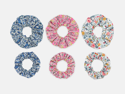 Scrunchie Gift Box, Liberty Print Ditsy Florals Collection, Set of Three