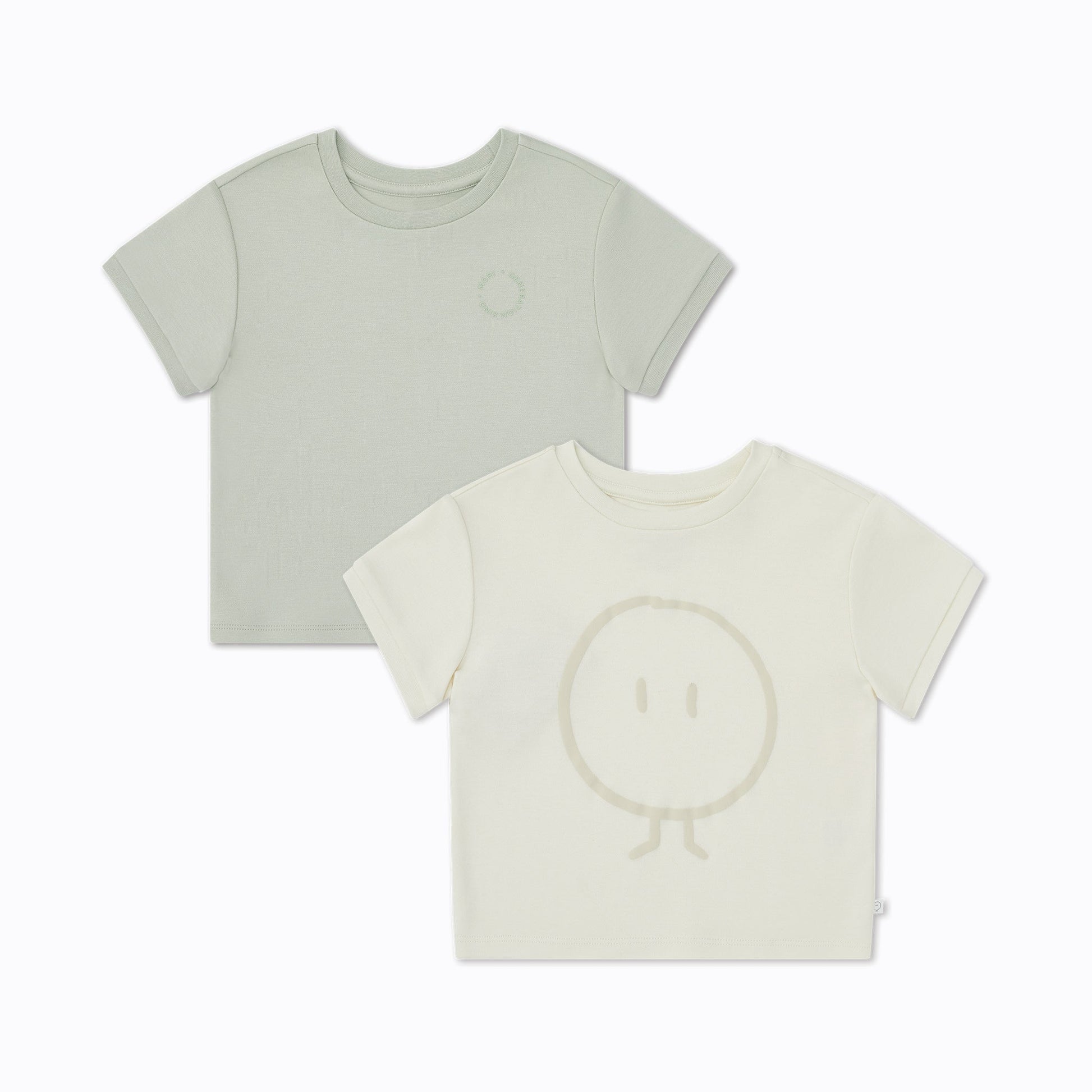 Drop Shoulder T-Shirt 2 Pack