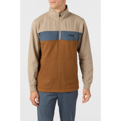 ONEILL - FIFTY TWO 1/4" ZIP PULLOVER | KHAKI