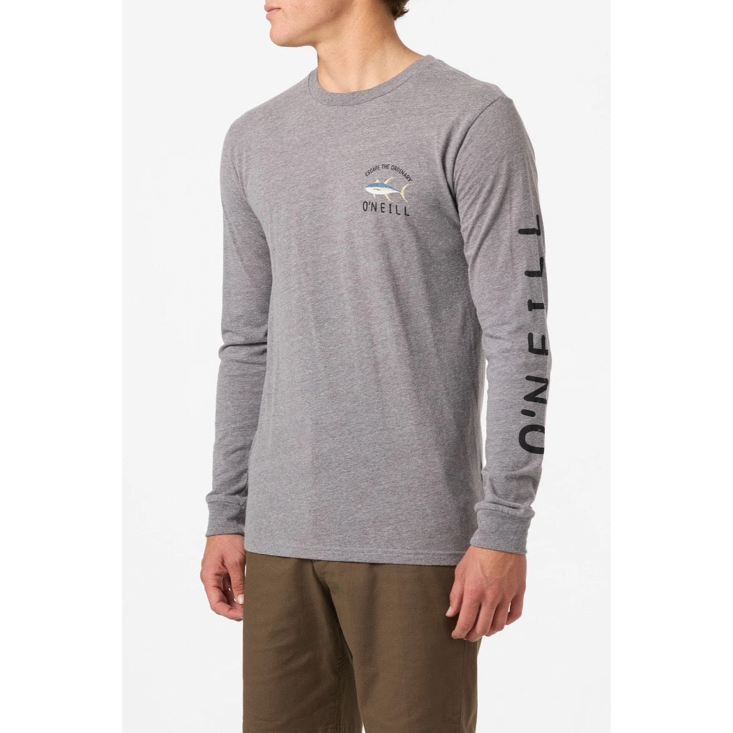 ONEILL - GRINDZ LONGSLEEVE TEE | HEATHER GREY