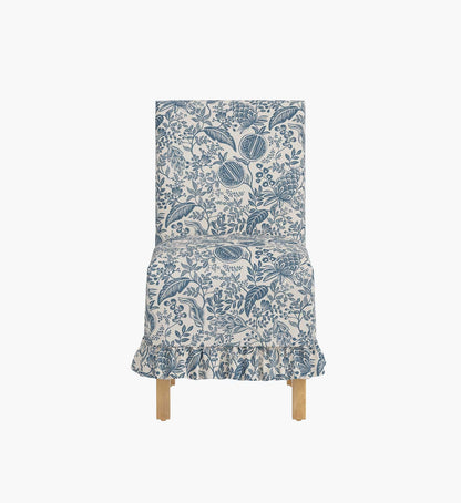 Louise Slipcover Dining Chair - Pomegranate