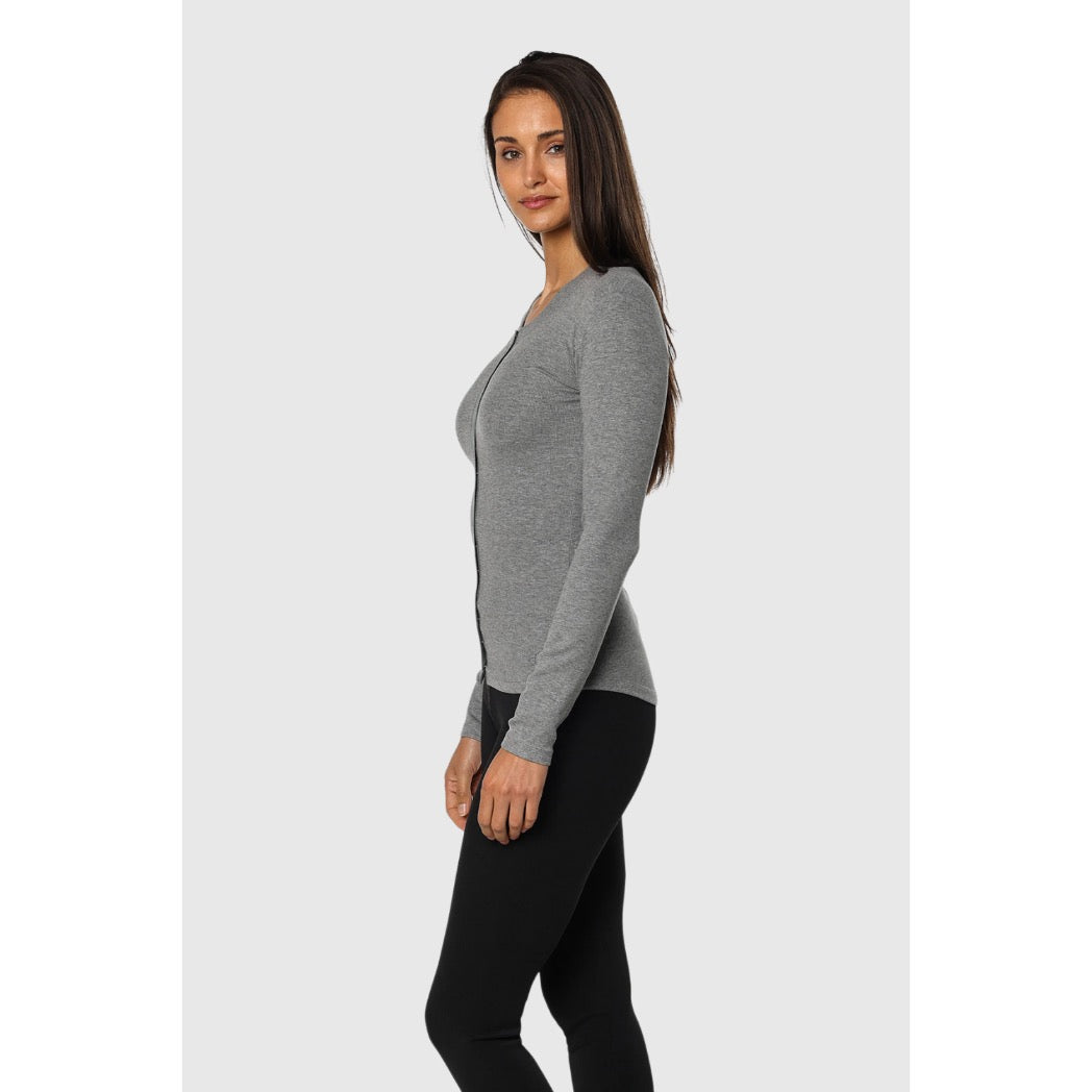 TEAMLTD - SNAP LONGSLEEVE | Grey
