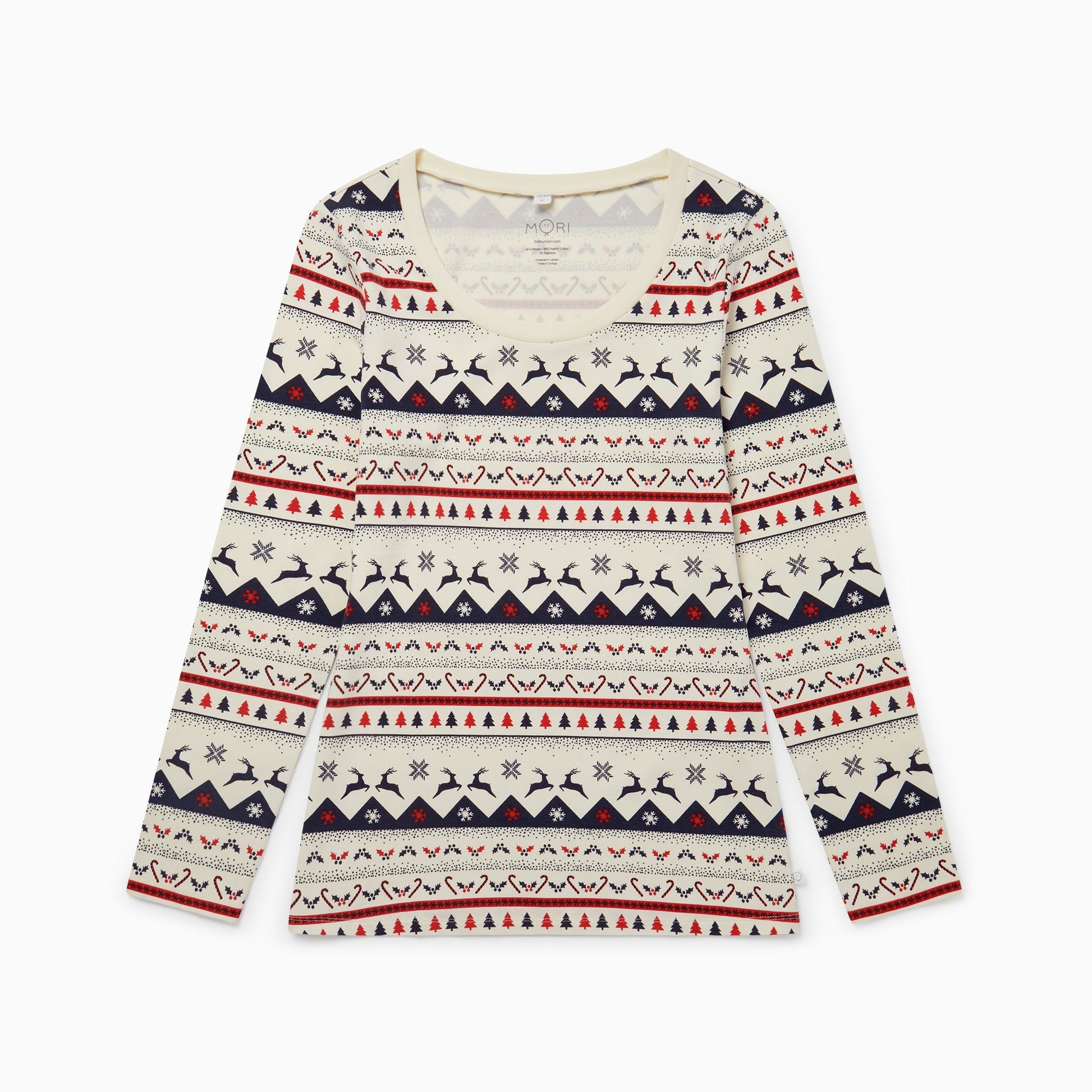 Fair Isle Navy Women's Pyjamas