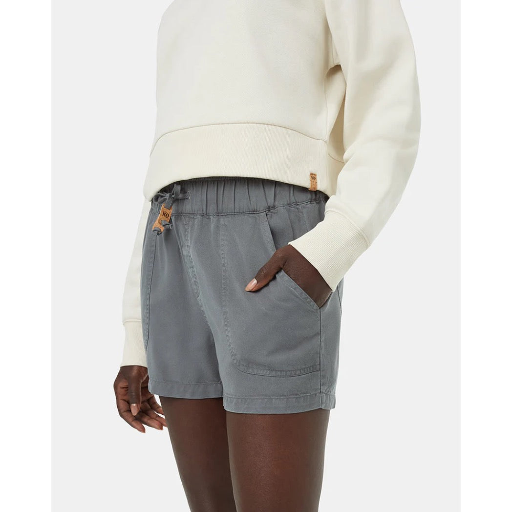 TENTREE - TENCEL INSTOW SHORT | Light Moss