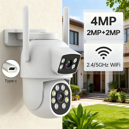 Cheap Wireless Security Cameras Home Built-in Microphone and Speech Two Way Intercom Pan/Tilt Wide Angle View Camera Security