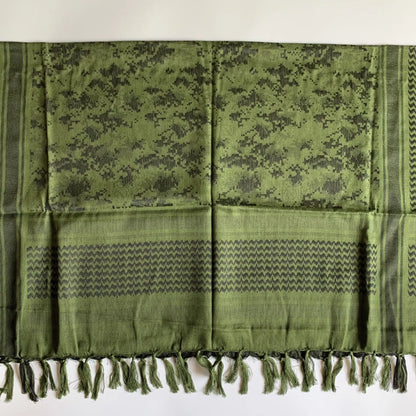 Arab Scarf Shawl Keffiyeh Wrap Shemagh Scarf Mask Cycling Shawl Neck Cover Man Woman Hiking Sunshade Head Wrap